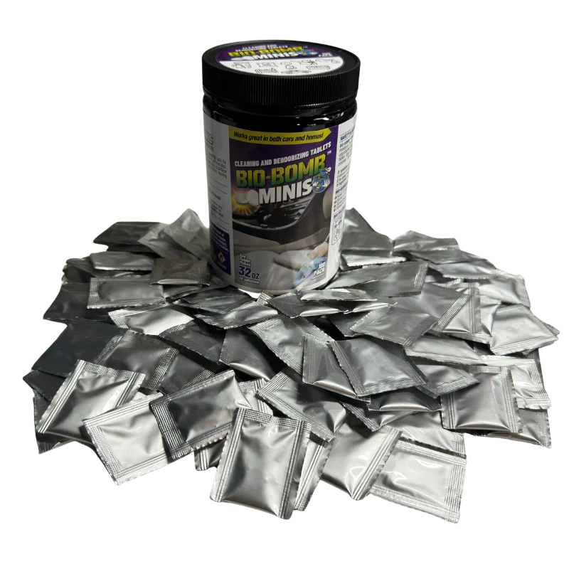 Bio-Bomb Minis: Dissolvable Cleaning & Deodorizing Tablets