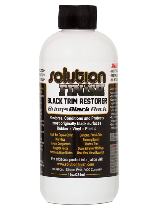Black Plastic & Vinyl Trim Restorer
