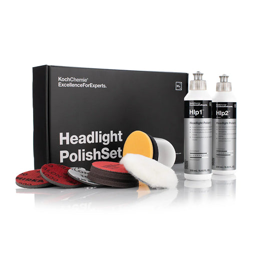 KCX Headlight Polish Set
